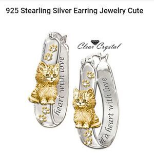 Kitten Earrings